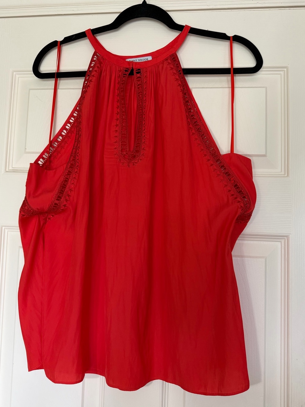RAMY BROOK ALLYSHA TOP NWOT “”RED””